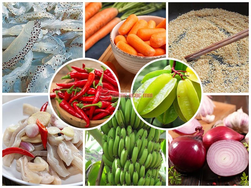 Gỏi sứa hải sản Gỏi sứa hải sản