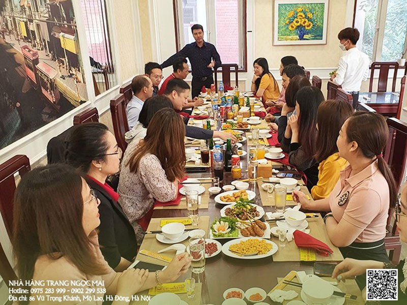 Đặt tiệc công ty đẳng cấp tại Nhà hàng Trang Ngọc Mai