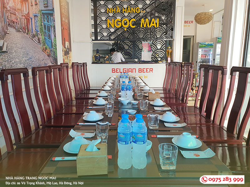 Nhà hàng Trang Ngọc Mai là địa điểm phù hợp cho những bữa tiệc tất niên cuối năm