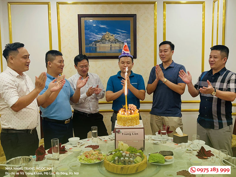 Nhà hàng có phòng riêng tổ chức sinh nhật ấm cúng tại Hà Nội Cùng bạn bè đón sinh nhật trong không gian riêng tư sẽ là những trải nghiệm không thể quên