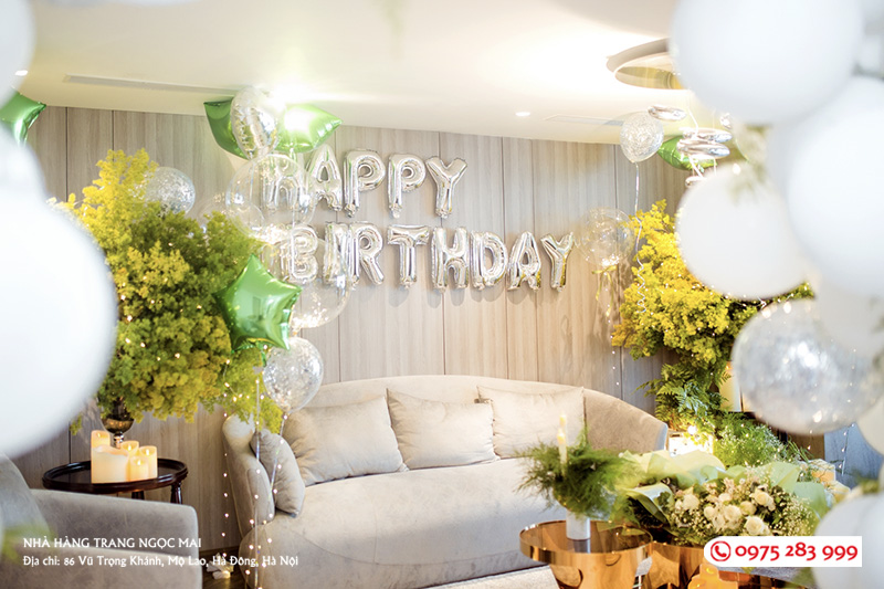 Dịch vụ đặt tiệc liên hoan sinh nhật trọn gói Dịch vụ đặt tiệc liên hoan sinh nhật trọn gói