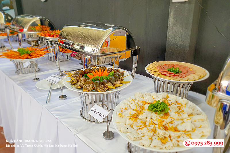 Gợi ý 5 món ngon cho menu tiệc lưu động thêm hoàn hảo