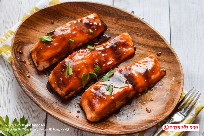 Gợi ý 5 món ngon cho menu tiệc lưu động thêm hoàn hảo Cá tuyết xốt Teriyaki tuy đơn giản nhưng lại dễ ăn và được nhiều người yêu thích