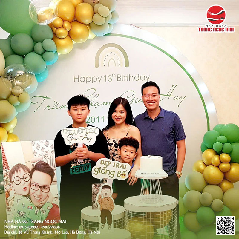 Nhà hàng tổ chức tiệc sinh nhật Hà Đông độc đáo