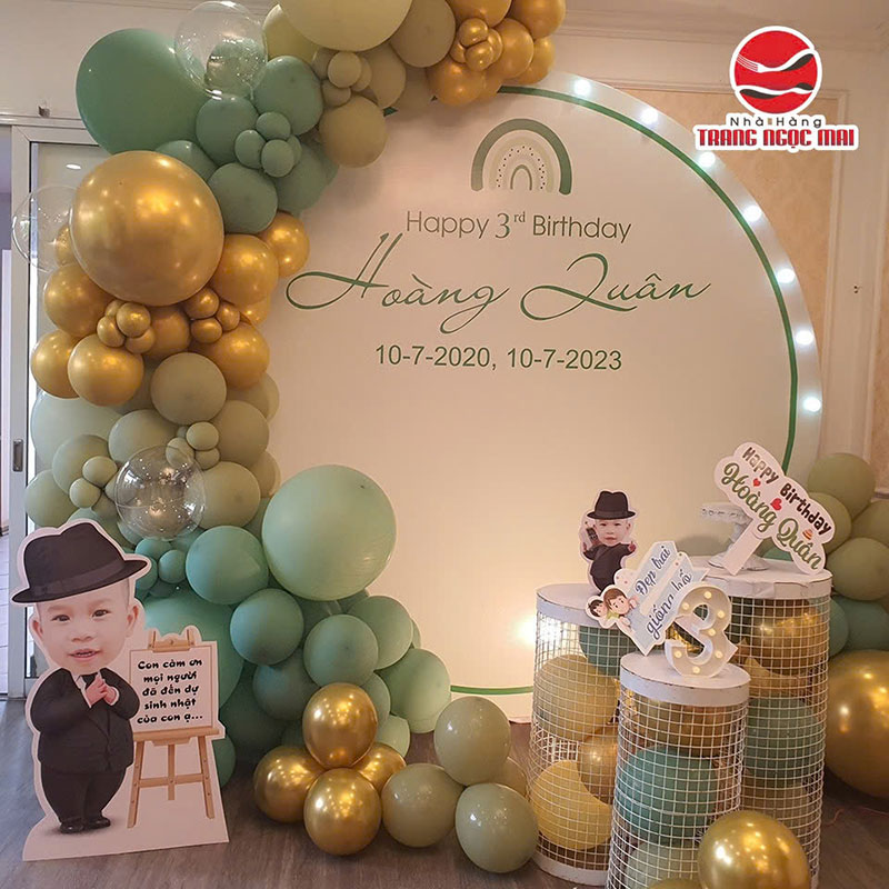 Dịch vụ tổ chức tiệc sinh nhật trọn gói Hà Đông