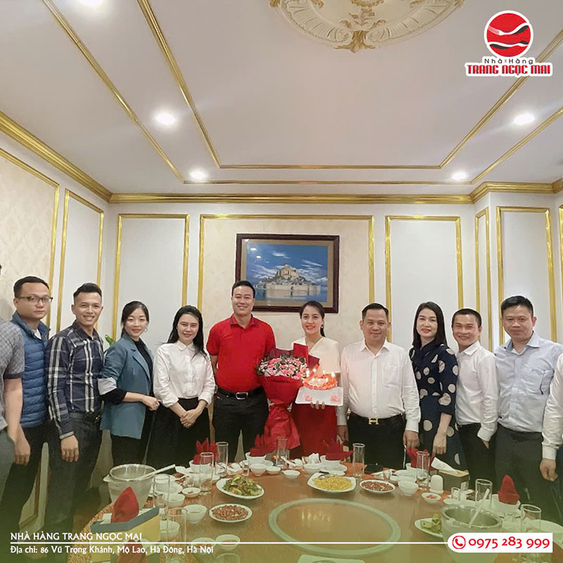 Tiệc doanh nghiệp - Trọn vẹn hương vị, đẳng cấp không gian tại Trang Ngọc Mai